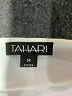 Tahari 100% Polyester Ivory Long Sleeve Blouse Size M - photo 7