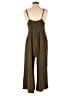 Unbranded Solid Brown Green Jumpsuit Size L - photo 2