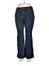 Coldwater Creek Chevron-herringbone Blue Jeans Size 12 - photo 1