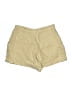 L'Agence 100% Linen Gold Khaki Shorts Size 26 waist - photo 2