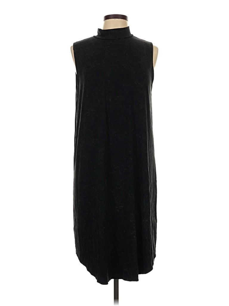 Pre-owned Lilla P Casual Dress In Black