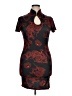 Shein Paisley Red Cocktail Dress Size XL - photo 1