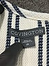 Covington Chevron-herringbone Ivory Casual Dress Size 14 - photo 7