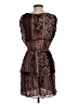 Zara Paisley Brown Cocktail Dress Size S - photo 2