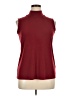 IMAN Burgundy Sleeveless Blouse Size XL - photo 1