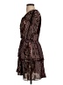 Zara Paisley Brown Cocktail Dress Size S - photo 5