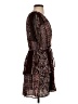 Zara Paisley Brown Cocktail Dress Size S - photo 4