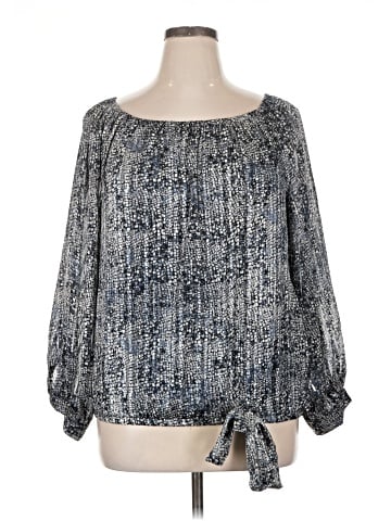 CeCe Long Sleeve Blouse (view 1)