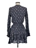 Kivari 100% Rayon Paisley Blue Casual Dress Size 6 - photo 2