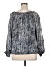 CeCe Silver Long Sleeve Blouse Size XL - photo 2