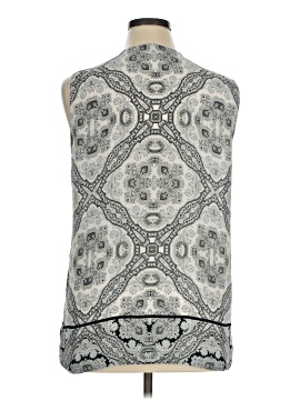 Rose + Olive Sleeveless Blouse (view 2)