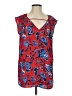 Halogen 100% Polyester Red Sleeveless Blouse Size XS - photo 1