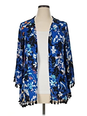 August Silk Cardigan (view 1)