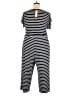 Old Navy Stripes Black Jumpsuit Size XXL - photo 2