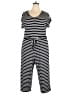 Old Navy Stripes Black Jumpsuit Size XXL - photo 1