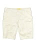 Lole Solid Ivory White Khaki Shorts Size 10 - photo 1