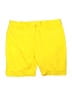Lands' End Solid Yellow Shorts Size 8 (petite) - photo 1