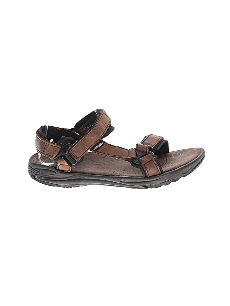Pre-owned Teva Sandals In Brown