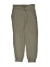 Athletic Works Solid Green Tan Sweatpants Size 7 - photo 1