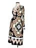 Olian Print Brown Casual Dress Size M - photo 1