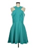 Adelyn Rae Solid Teal Cocktail Dress Size M - photo 1