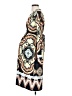Olian Print Brown Casual Dress Size M - photo 5
