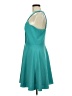 Adelyn Rae Solid Teal Cocktail Dress Size M - photo 5