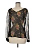 Beyond Vintage Black Long Sleeve Blouse Size M - photo 1