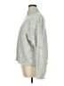 Ann Taylor LOFT Outlet Tweed Silver Turtleneck Sweater Size XL - photo 5