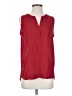 Kenar 100% Polyester Red Sleeveless Blouse Size S - photo 1
