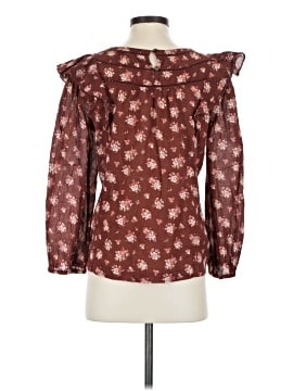 Madewell Ladder-Trim Ruffle Top in Homestead Bouquet (view 2)