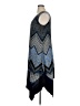 Perseption Concept Chevron-herringbone Blue Casual Dress Size 1X - photo 5