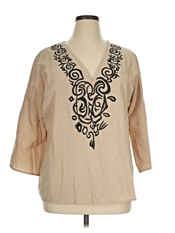 Unbranded 3/4 Sleeve Blouse (view 1)