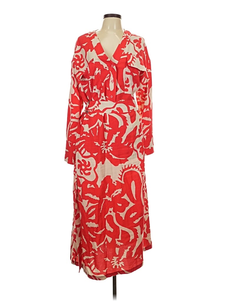 Pre-owned H&m Casual Dress In Red