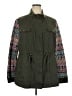 Natural Reflections 100% Cotton Print Green Jacket Size 2X - photo 1