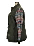 Natural Reflections 100% Cotton Print Green Jacket Size 2X - photo 5