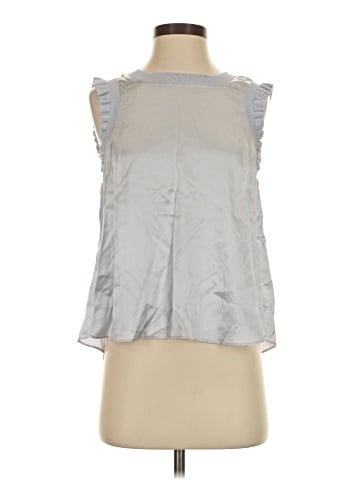 Cinq à Sept Sleeveless Silk Top (view 1)