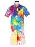 Unbranded Blue Pink Romper Size S - photo 1