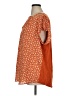 Papermoon Orange Short Sleeve Blouse Size 1X - photo 5