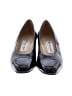 Etienne Aigner 100% Leather Black Heels Size 8 1/2 - photo 2