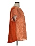 Papermoon Orange Short Sleeve Blouse Size 1X - photo 4