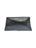 Unbranded 100% Leather Metallic Gray Leather Wristlet One size - photo 2