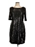 Tiana B. Black Cocktail Dress Size L - photo 1