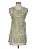 Ecote 100% Rayon Green Sleeveless Blouse Size XS - photo 2