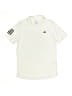 Adidas 100% Polyester Ivory White Short Sleeve Top Size 13 - 14 - photo 1