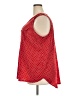 Croft & Barrow 100% Polyester Polka Dots Red Sleeveless Blouse Size 2X - photo 5