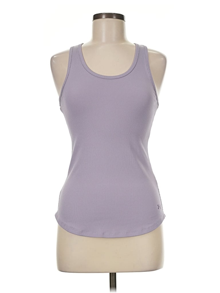 Pre-owned Under Armour Active Tank Top In Purple