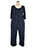 Leota Stars Blue Jumpsuit Size 16 (1) - photo 2