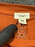 Tiny 100% Cotton Orange Short Sleeve Top Size XS - photo 7