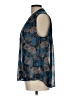 CAbi 100% Polyester Blue Sleeveless Blouse Size L - photo 5